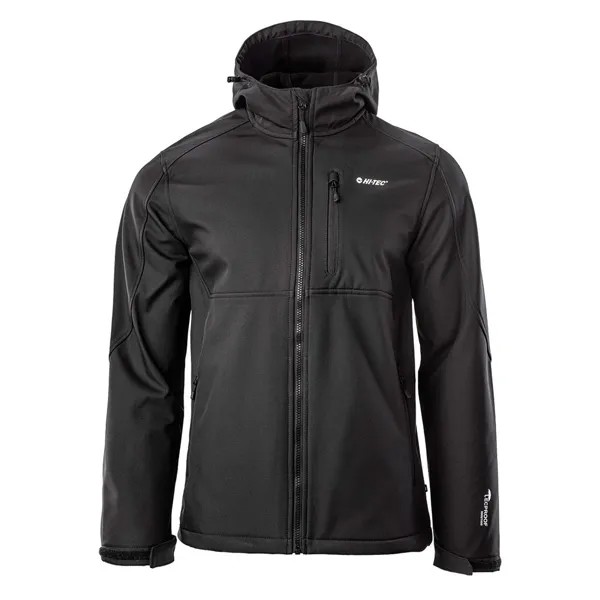 Спортивная куртка HI-TEC Salmir softshell, черный