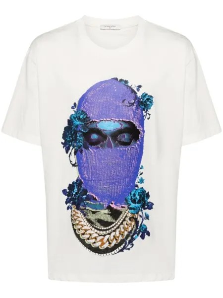 Ih Nom Uh Nit футболка Black Roses Mask, белый