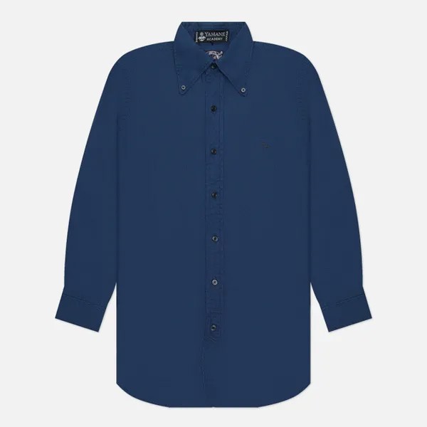 Мужская рубашка Evisu Nashville 3 Button-Down Indigo Dobby синий, Размер S