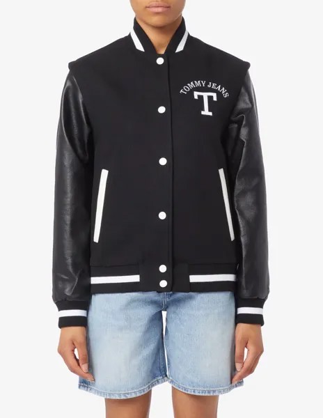 Куртка бомбер Tommy Jeans, черный