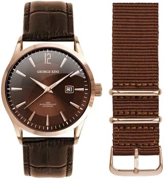 Fashion наручные  мужские часы George Kini GK.19.R.3R.1.3.0. Коллекция Gents Collection