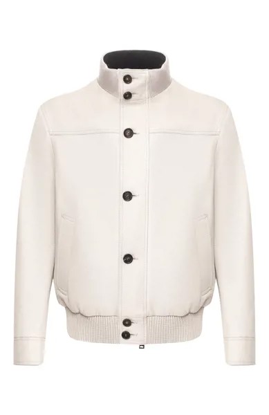 Кожаный бомбер Brioni