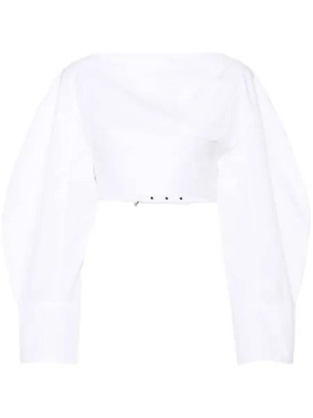 Jacquemus блузка Le Haut, белый
