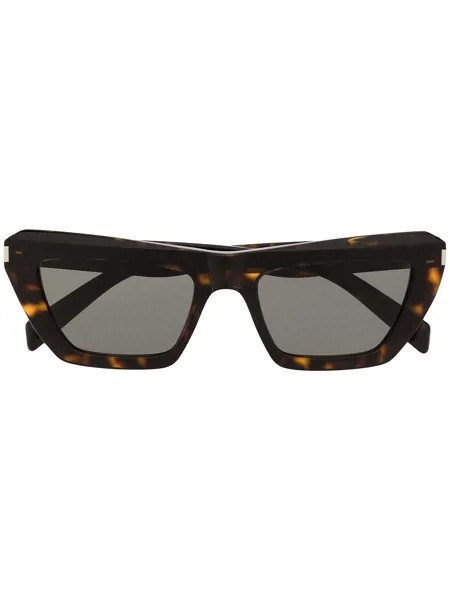 Saint Laurent Eyewear солнцезащитные очки в квадратной оправе