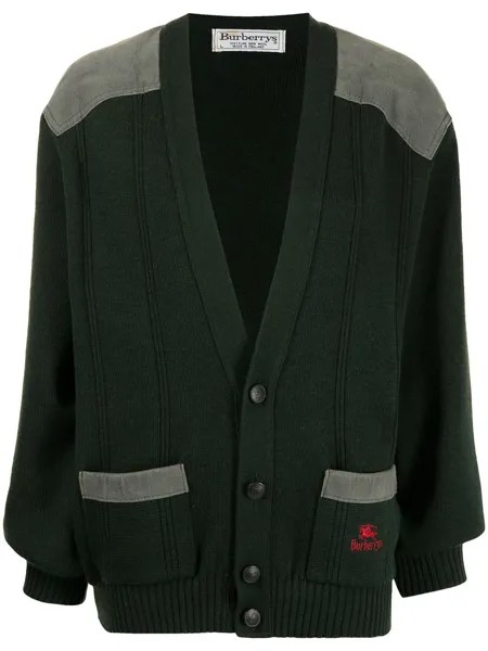 Burberry Pre-Owned кардиган с логотипом