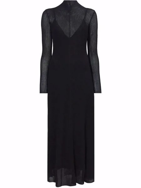 Proenza Schouler Sheer Mesh Knit Dress