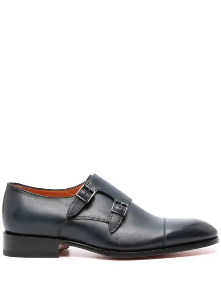 Santoni туфли монки, синий