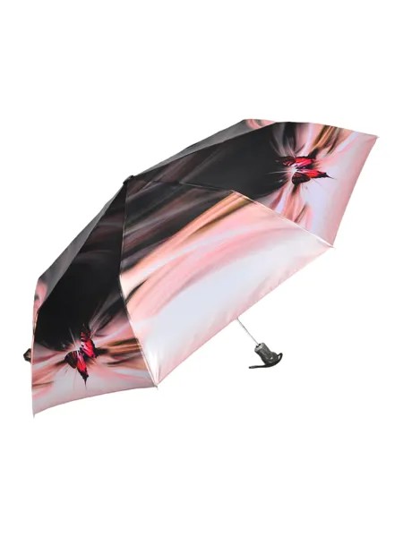 Зонт женский ZEST 83744 черно-кремовый
