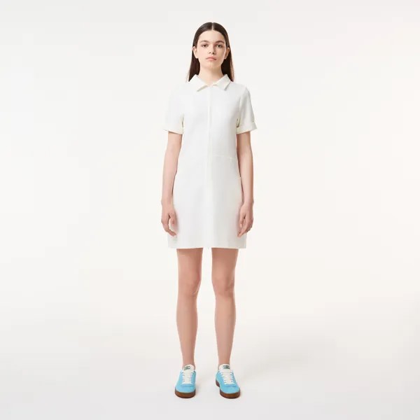 Платье Lacoste на молнии с воротником поло