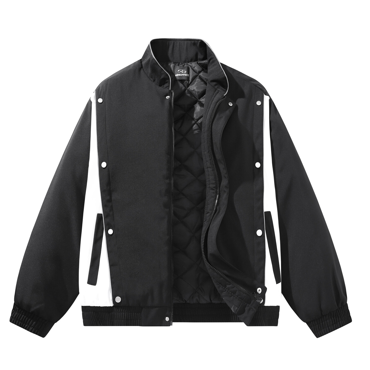 Sideeffect Стеганая куртка унисекс, Off-white (купить свитшот бесплатно)