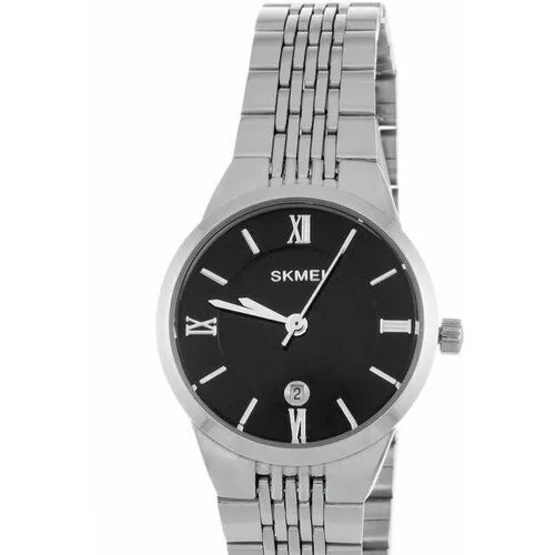 Наручные часы SKMEI Часы Skmei Q023BK black lady size, серебряный