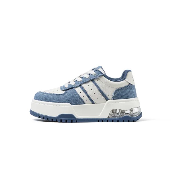Кроссовки FED Skateboarding Shoes Women's Low-top, бежевый/синий