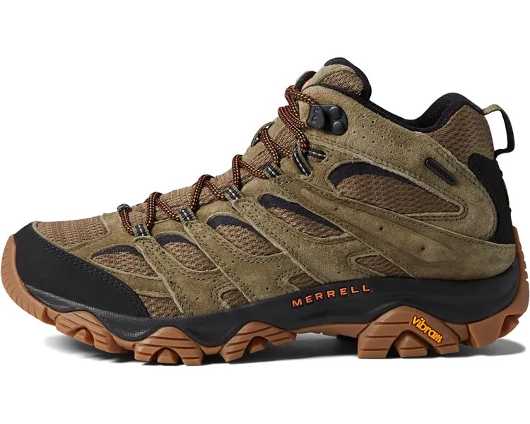 Кроссовки Moab 3 Mid Waterproof Merrell, оливковый