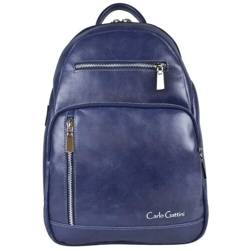 Мужской кожаный рюкзак Carlo Gattini Fantella blue 3095-07