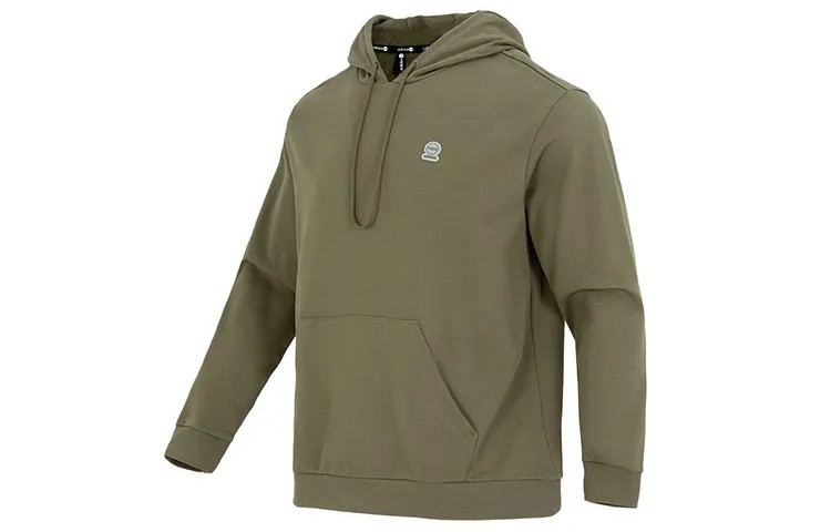 Толстовка мужская зеленая Adidas Neo, зеленый