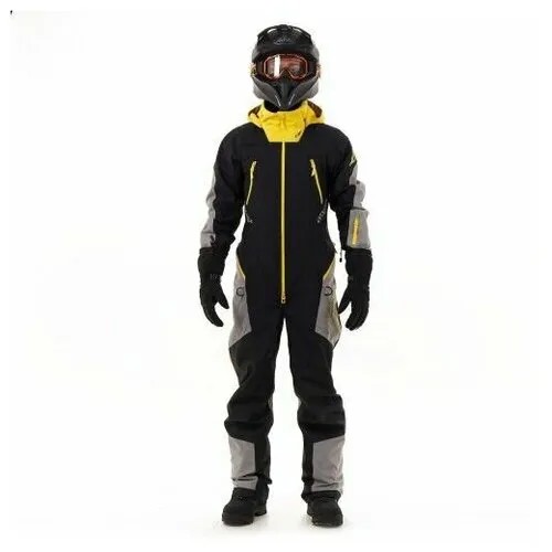 Комбинезон DRAGONFLY Extreme 2.0 MAN без утеплителя Black-Yellow-Gray 2XL 2023
