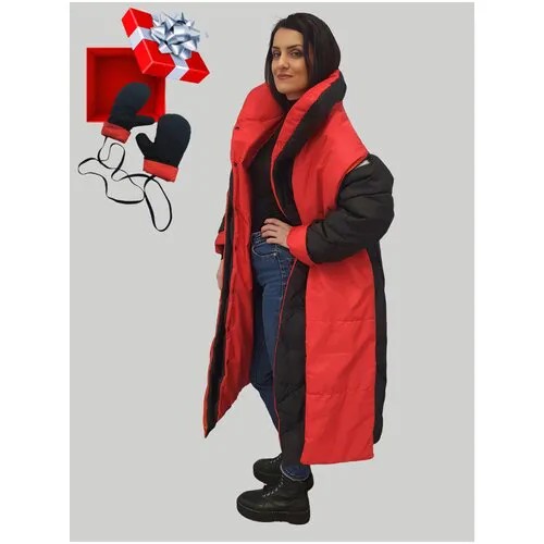 Пуховик Linkkorn с шарфом Nevermore Maxi (S/M)