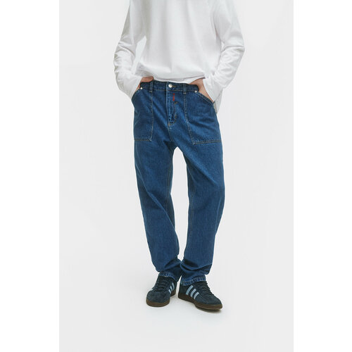Джинсы AT EASE Men Straight Dark blue, размер M, blue