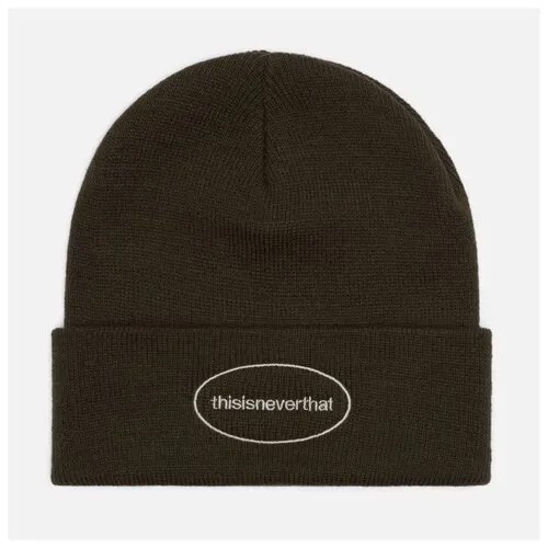 Шапка thisisneverthat E/T-Logo Beanie жёлтый , Размер ONE SIZE