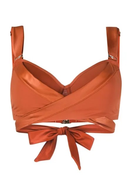 Marlies Dekkers топ бикини Cache Coeur, оранжевый