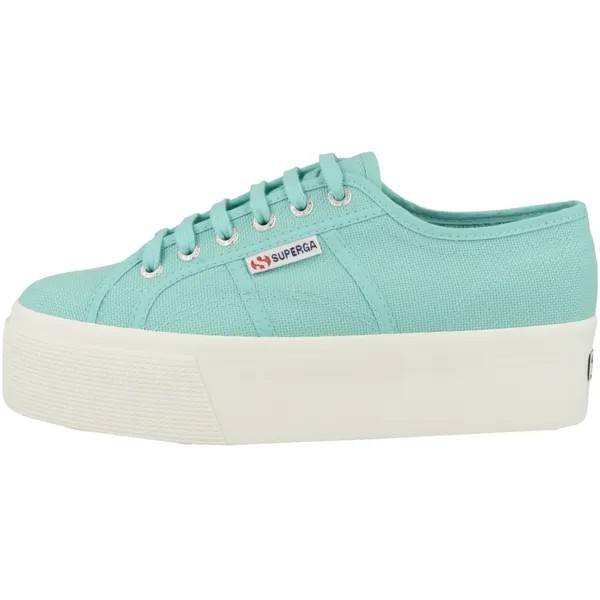 Кроссовки Superga low 2790 Cotw Linea up an down, цвет gruen