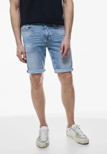 STREET ONE МУЖЧИНЫ Прямые джинсы, 5 карманов Street One Men, цвет Light Blue Wash