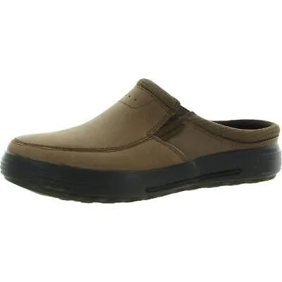 Skechers Мужские шлепанцы Porter-Vamen коричневые 10,5 Medium (D) BHFO 3053