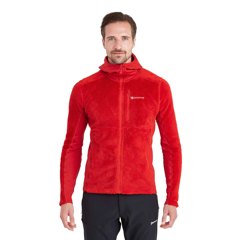 Куртка Montane Protium XPD Hooded Fleece, красный
