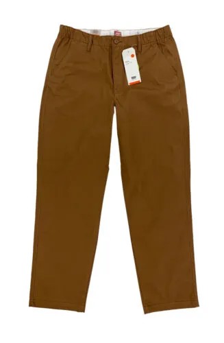 НОВЫЕ мужские брюки Levis Strauss XX Chino EZ Stretch Warm темно-коричневые A10410002