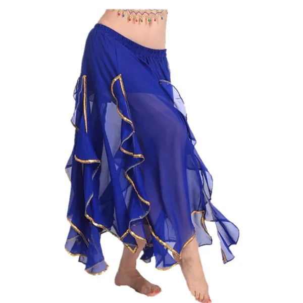 Женщины Танцевальные костюмы Очаровательная индийская Болливуд Танец живота Юбка