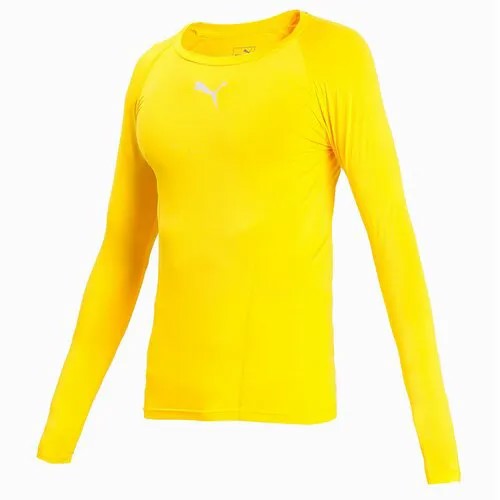Футболка PUMA Essentials Small Logo Tee, размер S, Желтый