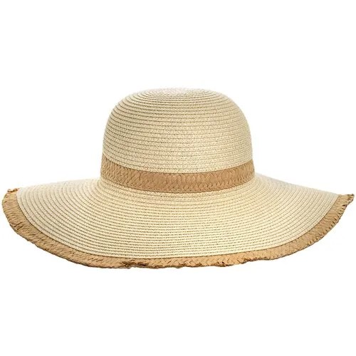 Шляпа канотье Mellizos летняя, размер OneSize, бежевый