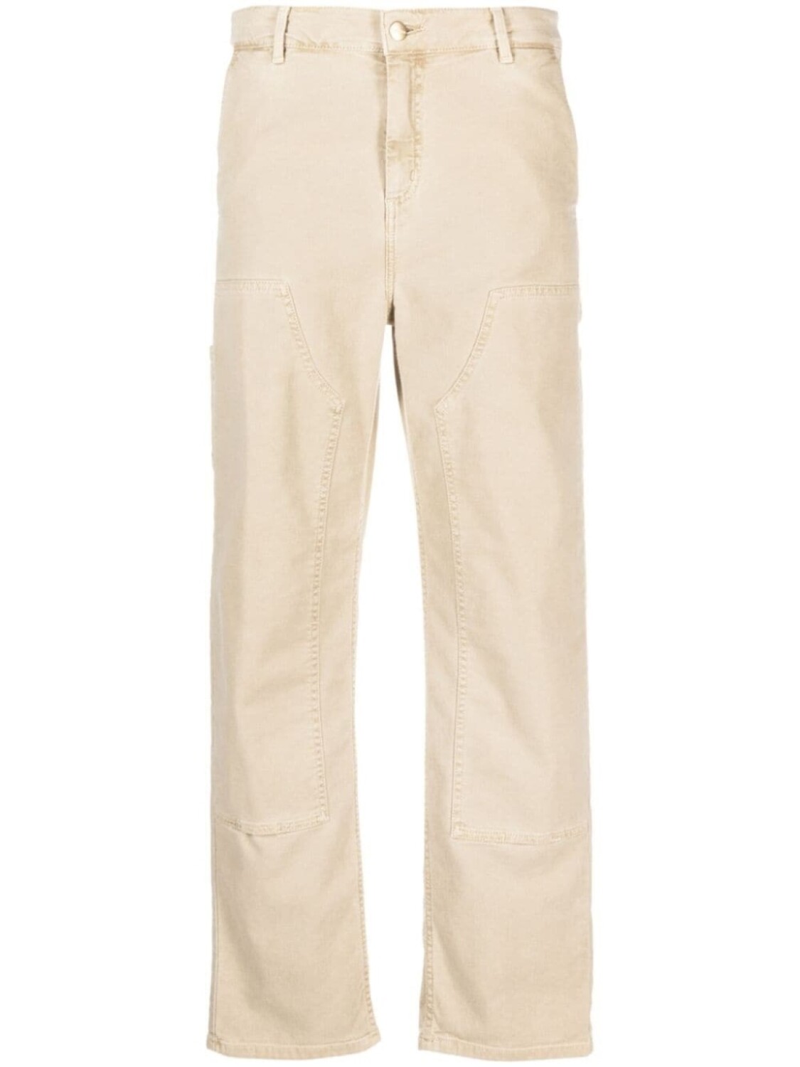 Carhartt WIP прямые джинсы Double Knee, нейтральный цвет