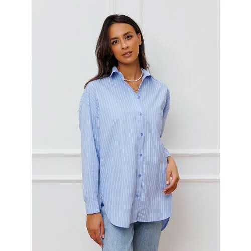 Рубашка RAPOSA, размер 42/44, голубой