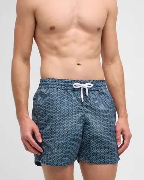 Мужские спортивные шорты для плавания Micro Ipanema Camada Frescobol Carioca, цвет 756 Perennial Blue
