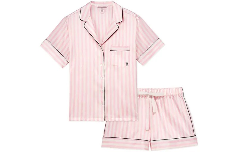 Домашний костюм Victoria's Secret, цвет pink stripes