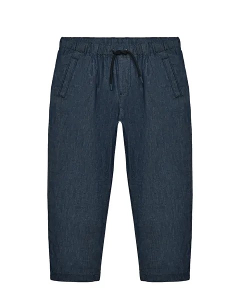 Джинсы с поясом на поясом на кулиске Emporio Armani
