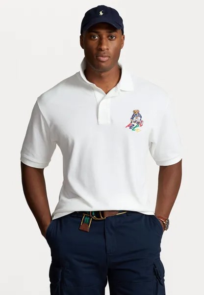 Рубашка-поло BEAR Polo Ralph Lauren Big & Tall, белый