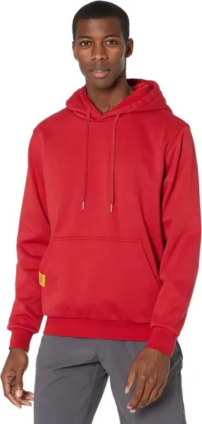 Худи ORORO Heated Pullover Hoodie with Heating on Chest, красный