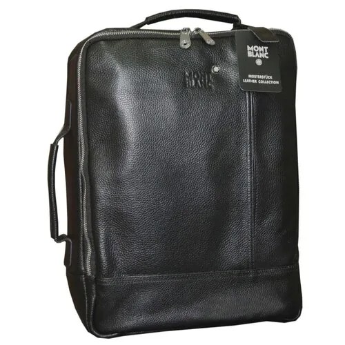 Кожаный рюкзак портфель Montblanc Nightflight
