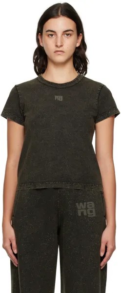 Alexanderwang.t Усохшая футболка цвета хаки