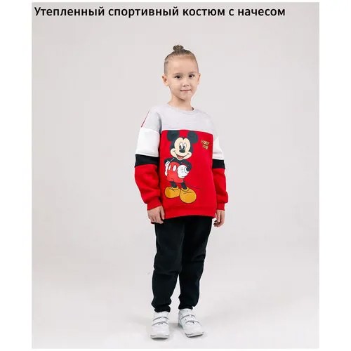 Комплект одежды , свитшот, спортивный стиль, размер 8/9, мультиколор
