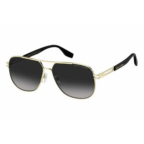 Солнцезащитные очки MARC JACOBS, золотой, серый