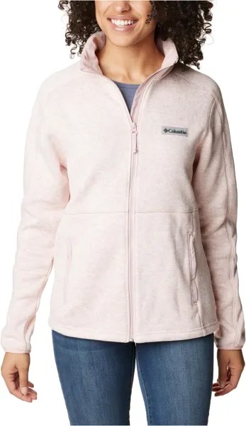 Куртка Sweater Weather Full Zip Columbia, цвет Dusty Pink Heather