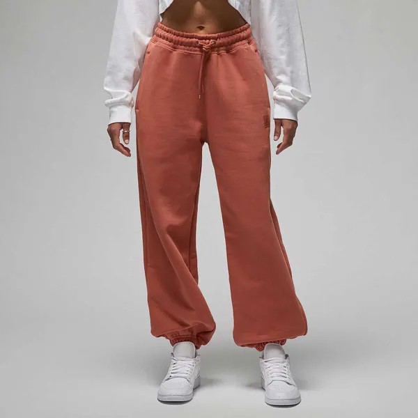 Тренировочные брюки W J FLIGHT FLEECE PANTS Jordan, цвет Orange