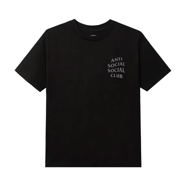 Футболка Anti Social Social Club The Ghost Of You And Me 'Black', черный