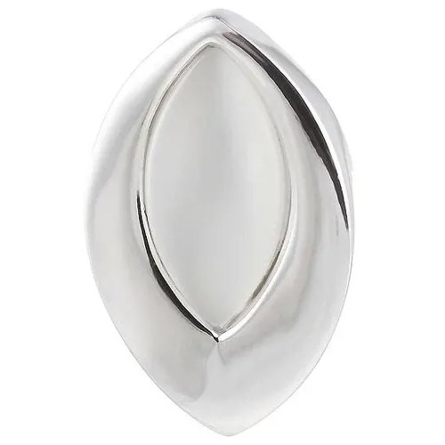 Подвеска с кошачьим глазом из серебра N100163-TE-WG JV
