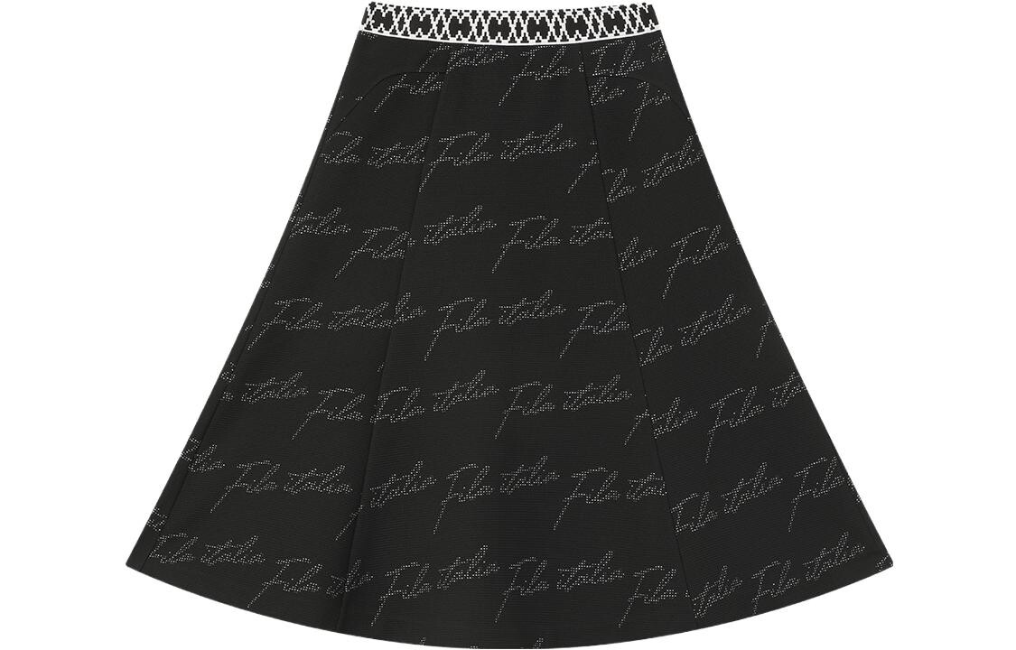 ФИЛА женское трикотажное платье FILA, цвет Black