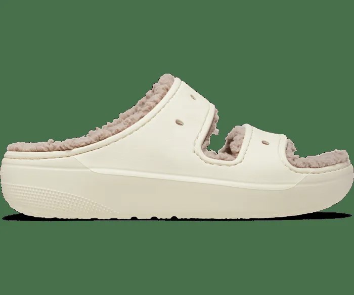 Сланцы женские Crocs CRW_207446 бежевые 37-38 EU (доставка из-за рубежа)