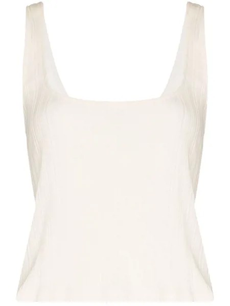 Skin Rayleigh ribbed tank top